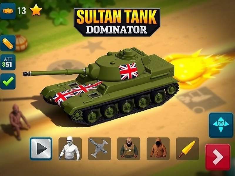 Sultan Tank Dominator Customization Options
